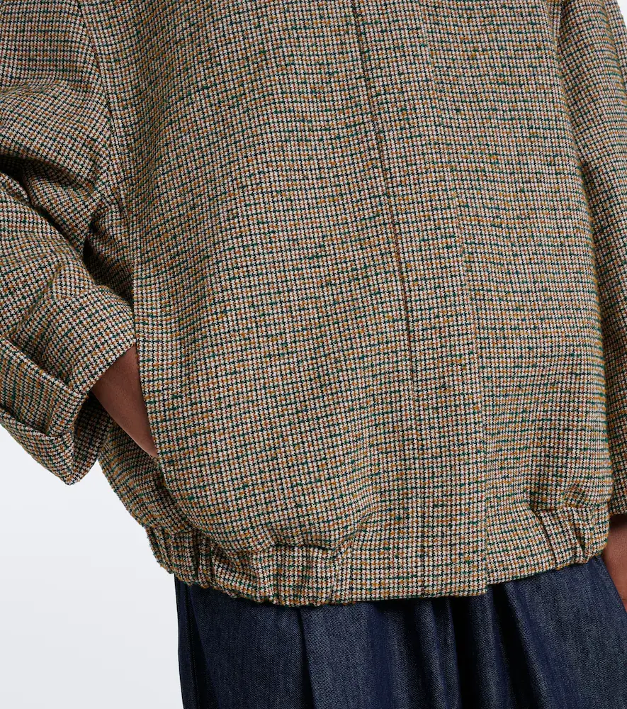 Dries Van Noten Checked bomber jacket | Thumbnail 2 Dries Van Noten Checked bomber jacket | Thumbnail 2