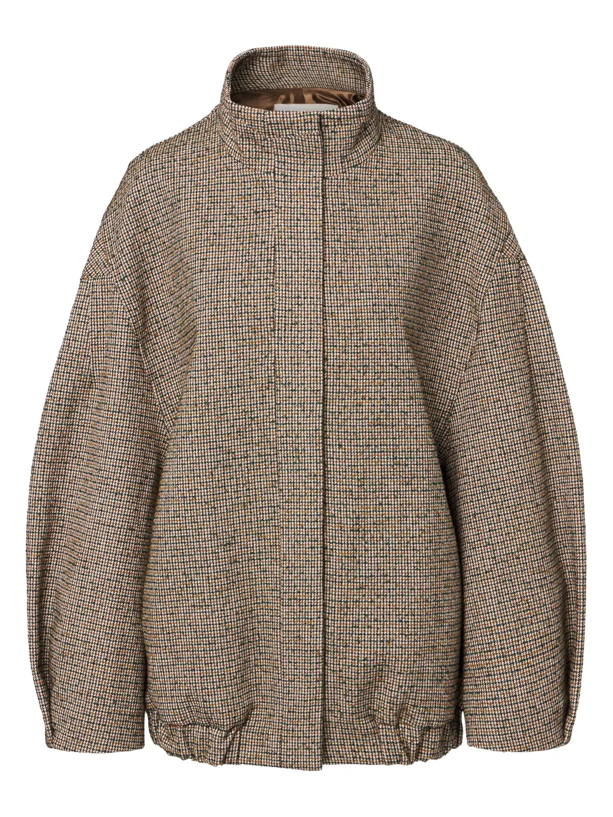Checked bomber jacket Checked bomber jacket