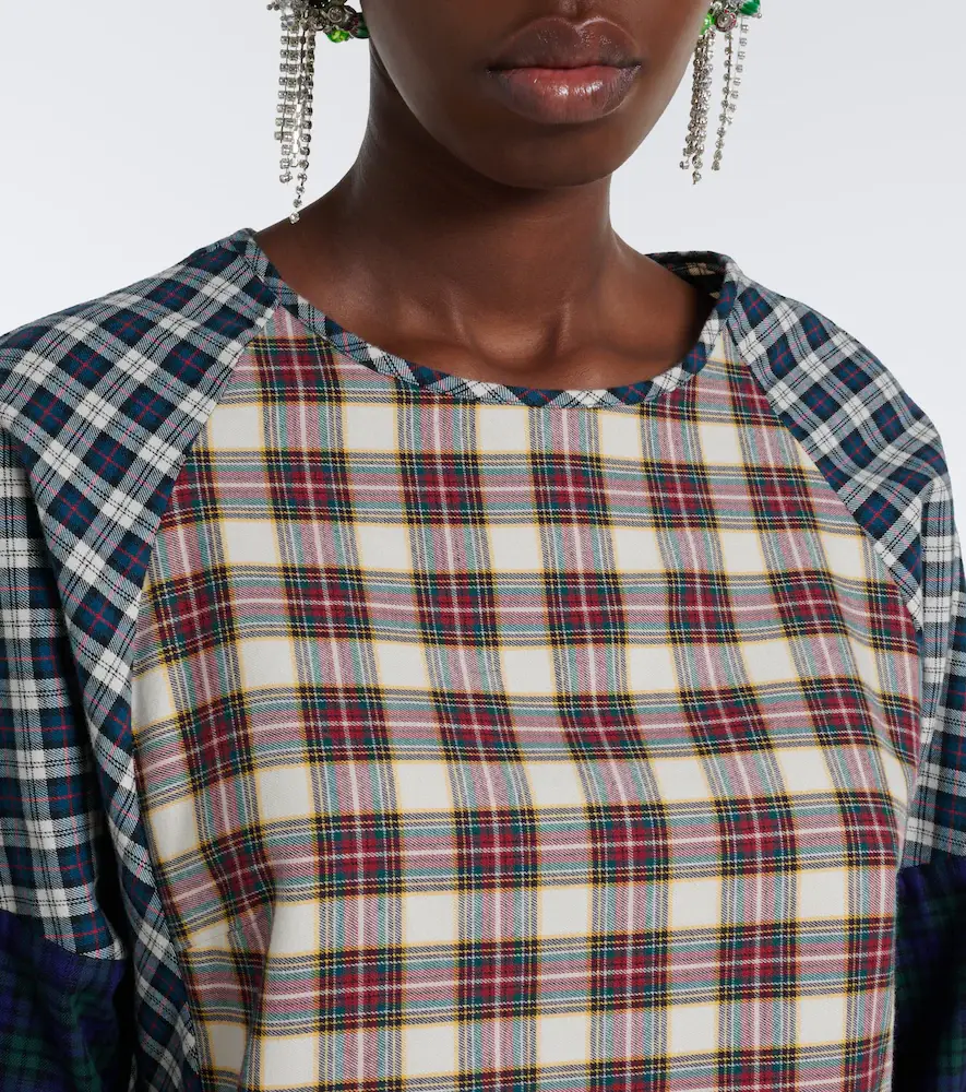 Dries Van Noten Checked cotton flannel top | Thumbnail 6 Dries Van Noten Checked cotton flannel top | Thumbnail 6