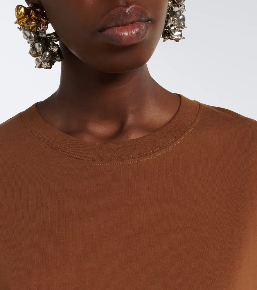 Dries Van Noten Cotton jersey T-shirt | Thumbnail 4 Dries Van Noten Cotton jersey T-shirt | Thumbnail 4
