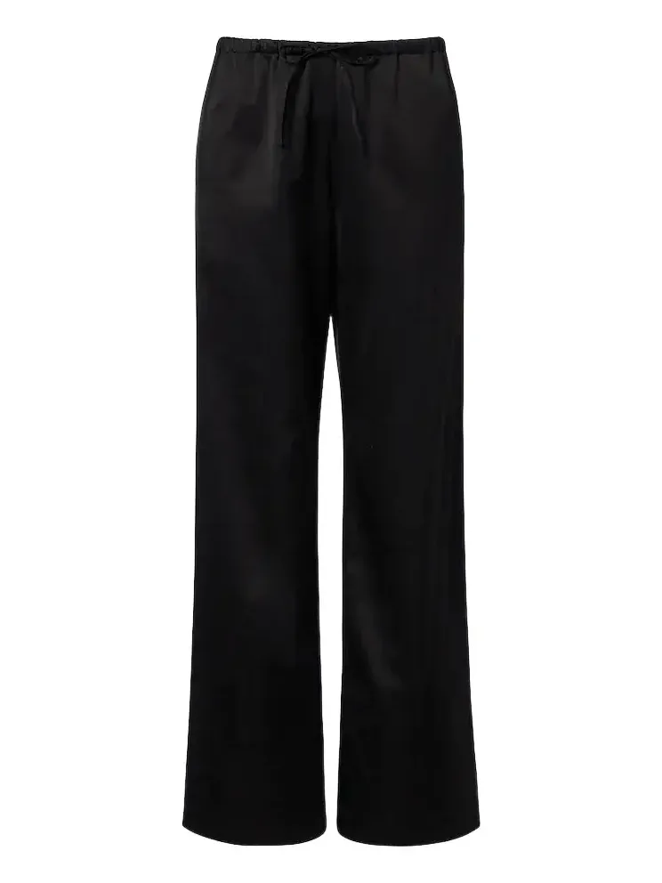 Satin wide-leg pants Satin wide-leg pants