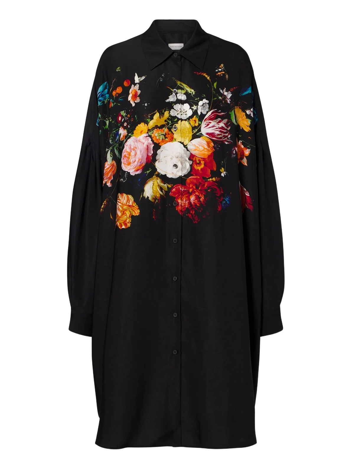 Dries Van Noten Floral shirt dress