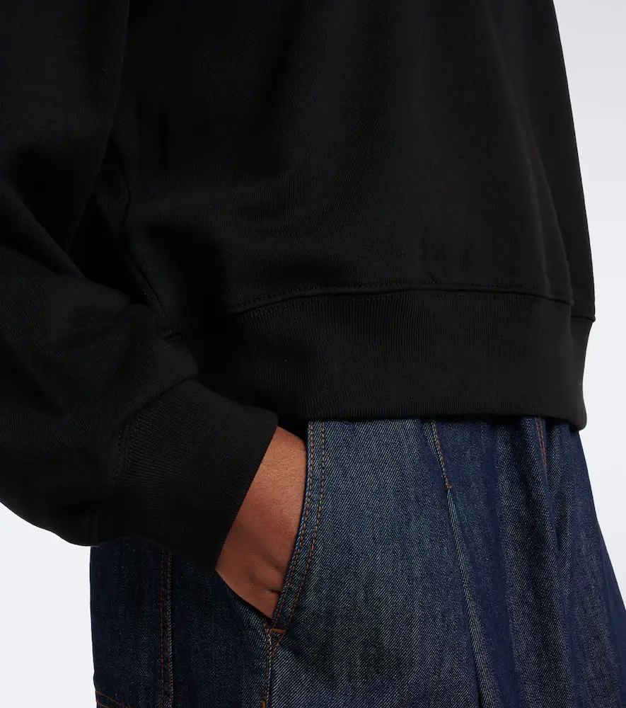 Dries Van Noten Cotton jersey sweatshirt | Thumbnail 5 Dries Van Noten Cotton jersey sweatshirt | Thumbnail 5