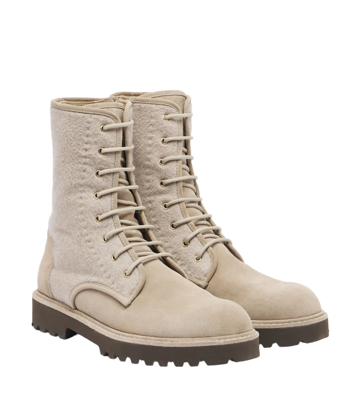 Suede lace-up boots Suede lace-up boots