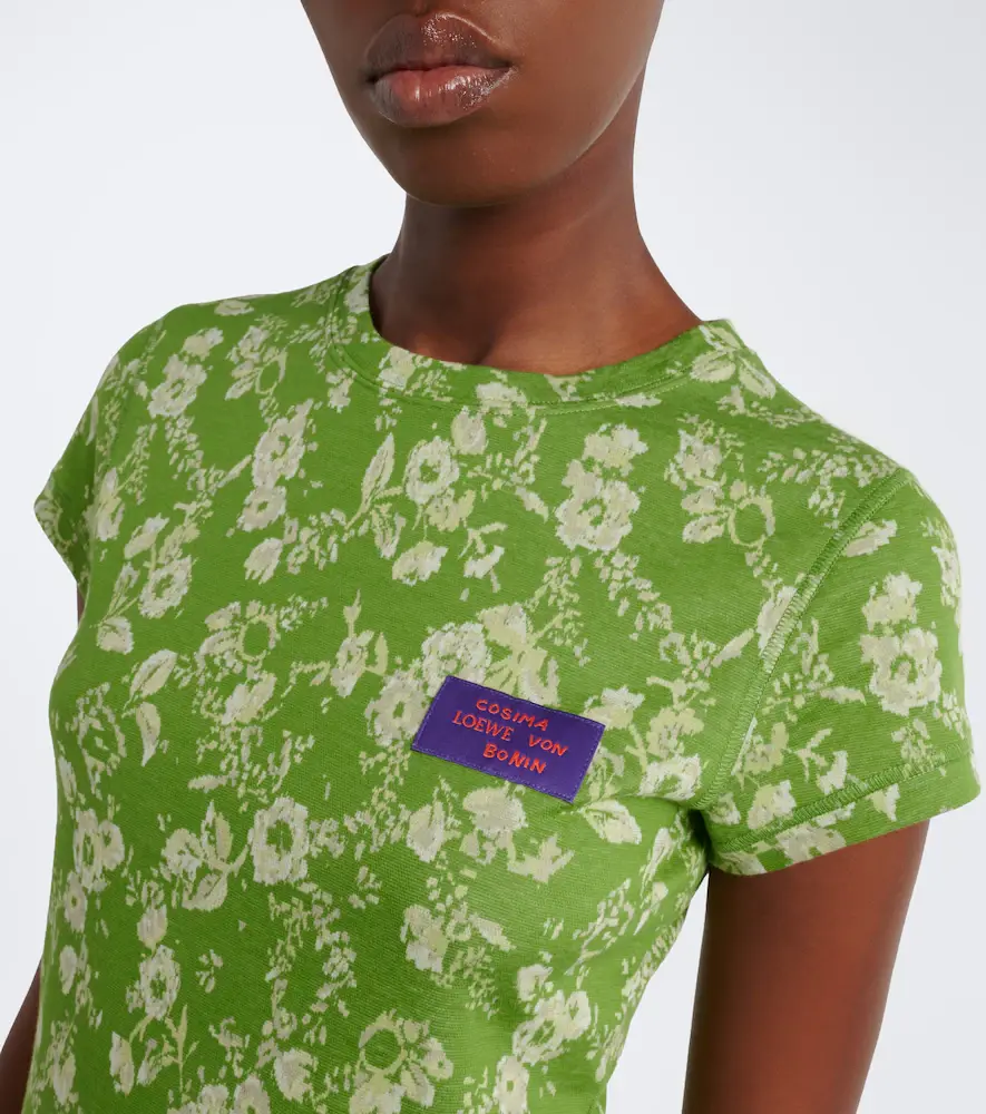 Loewe x Cosima von Bonin floral cotton T-shirt | Thumbnail 2 Loewe x Cosima von Bonin floral cotton T-shirt | Thumbnail 2