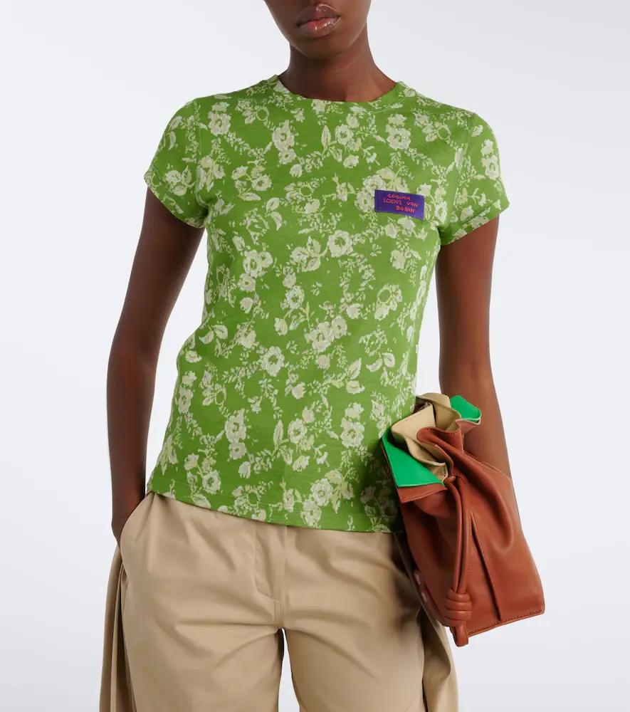 Loewe x Cosima von Bonin floral cotton T-shirt | Thumbnail 3 Loewe x Cosima von Bonin floral cotton T-shirt | Thumbnail 3