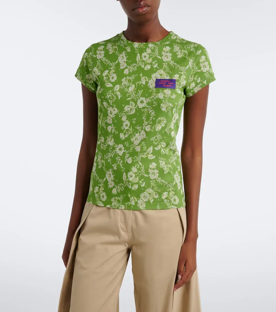 Loewe x Cosima von Bonin floral cotton T-shirt | Thumbnail 6 Loewe x Cosima von Bonin floral cotton T-shirt | Thumbnail 6