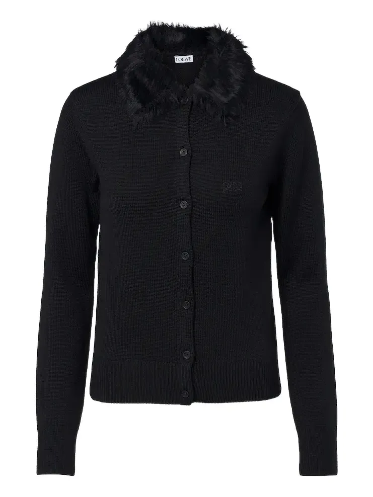 Double L wool cardigan Double L wool cardigan