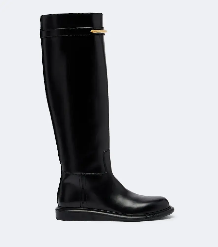 Givenchy Pinch embellished leather knee-high boots | Thumbnail 4