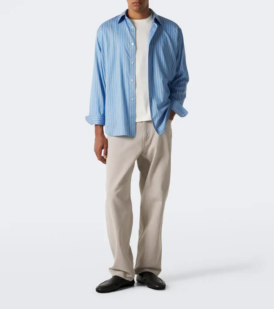 Auralee Cotton and cashmere jersey T-shirt | Thumbnail 5 Auralee Cotton and cashmere jersey T-shirt | Thumbnail 5