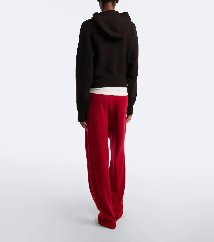 Extreme Cashmere N°320 Rush cashmere-blend wide-leg pants | Thumbnail 4