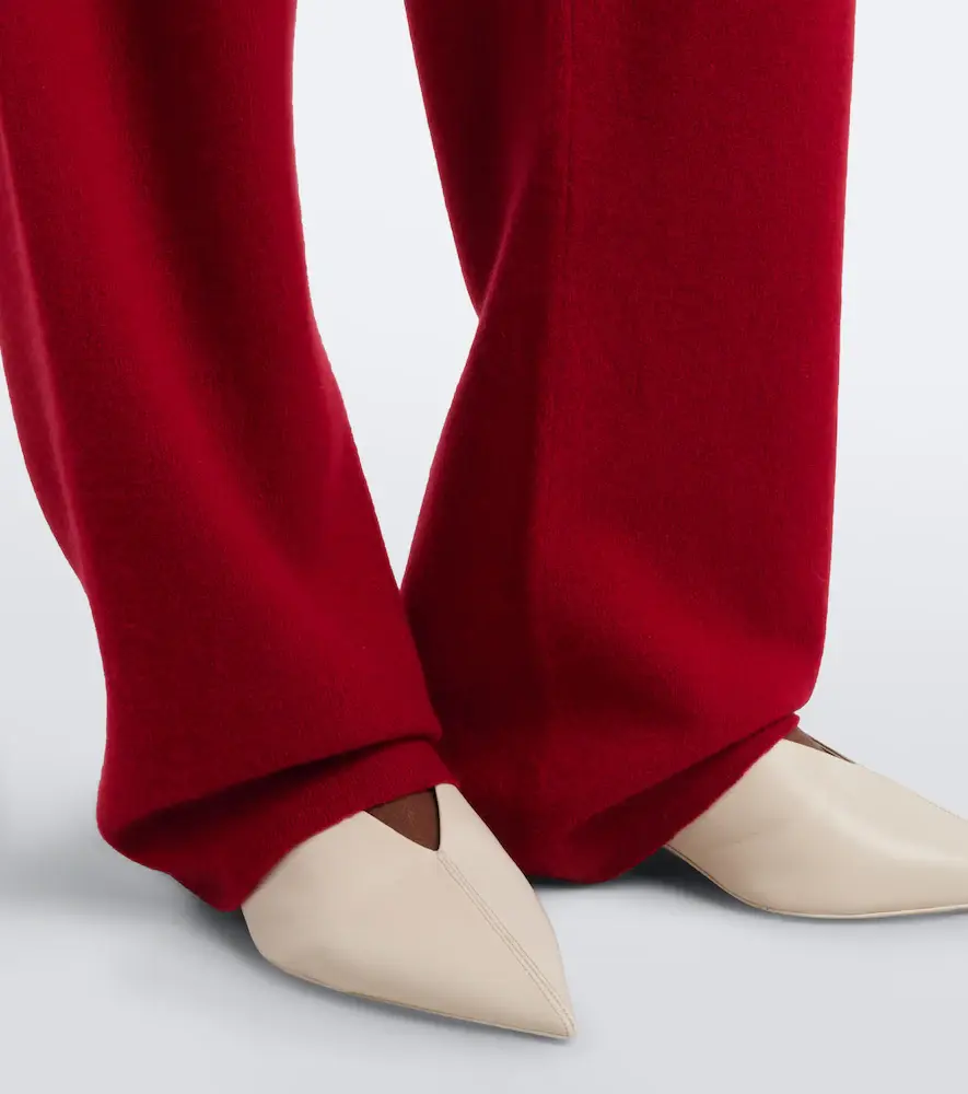 Extreme Cashmere N°320 Rush cashmere-blend wide-leg pants | Thumbnail 6