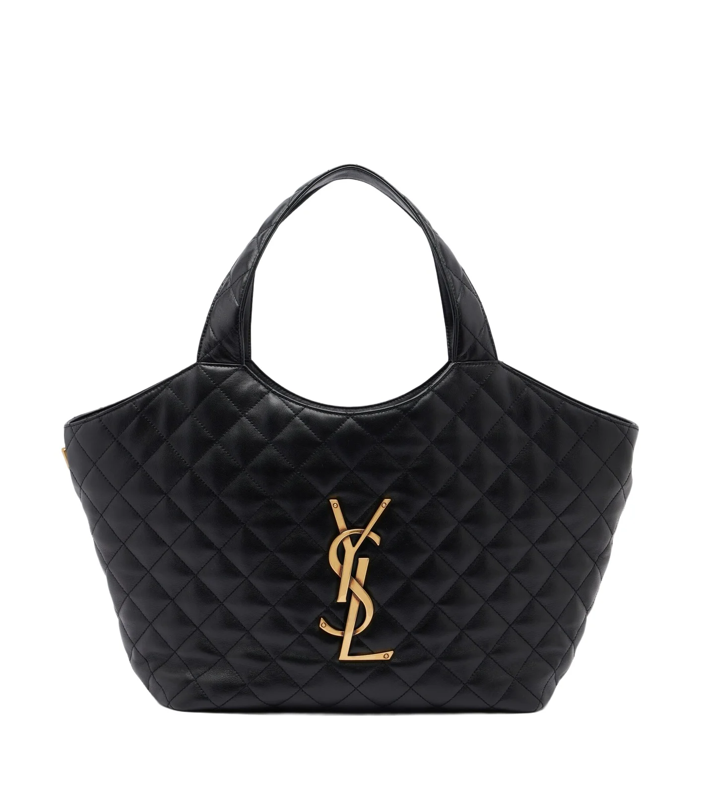 Icare Medium quilted leather shopper