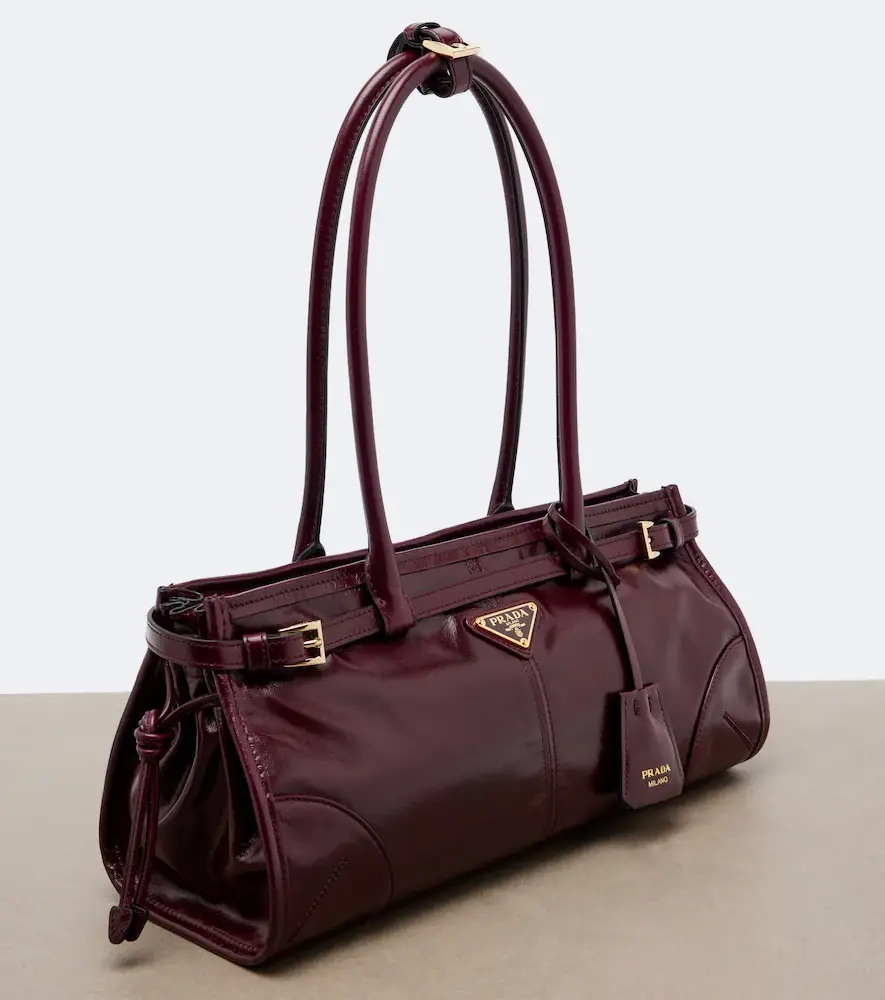 Prada Bonnie Medium leather shoulder bag | Thumbnail 4 Prada Bonnie Medium leather shoulder bag | Thumbnail 4