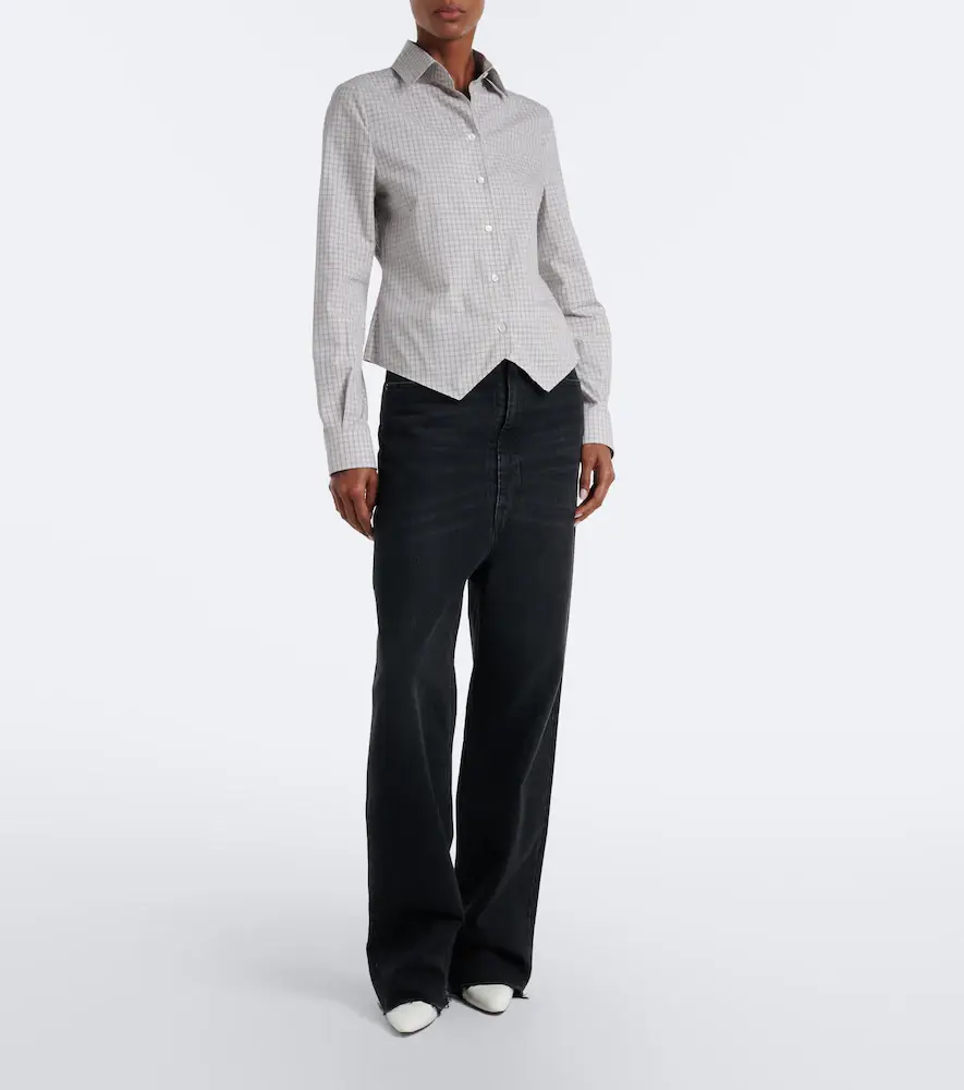 Maison Margiela Checked cotton shirt | Thumbnail 2 Maison Margiela Checked cotton shirt | Thumbnail 2