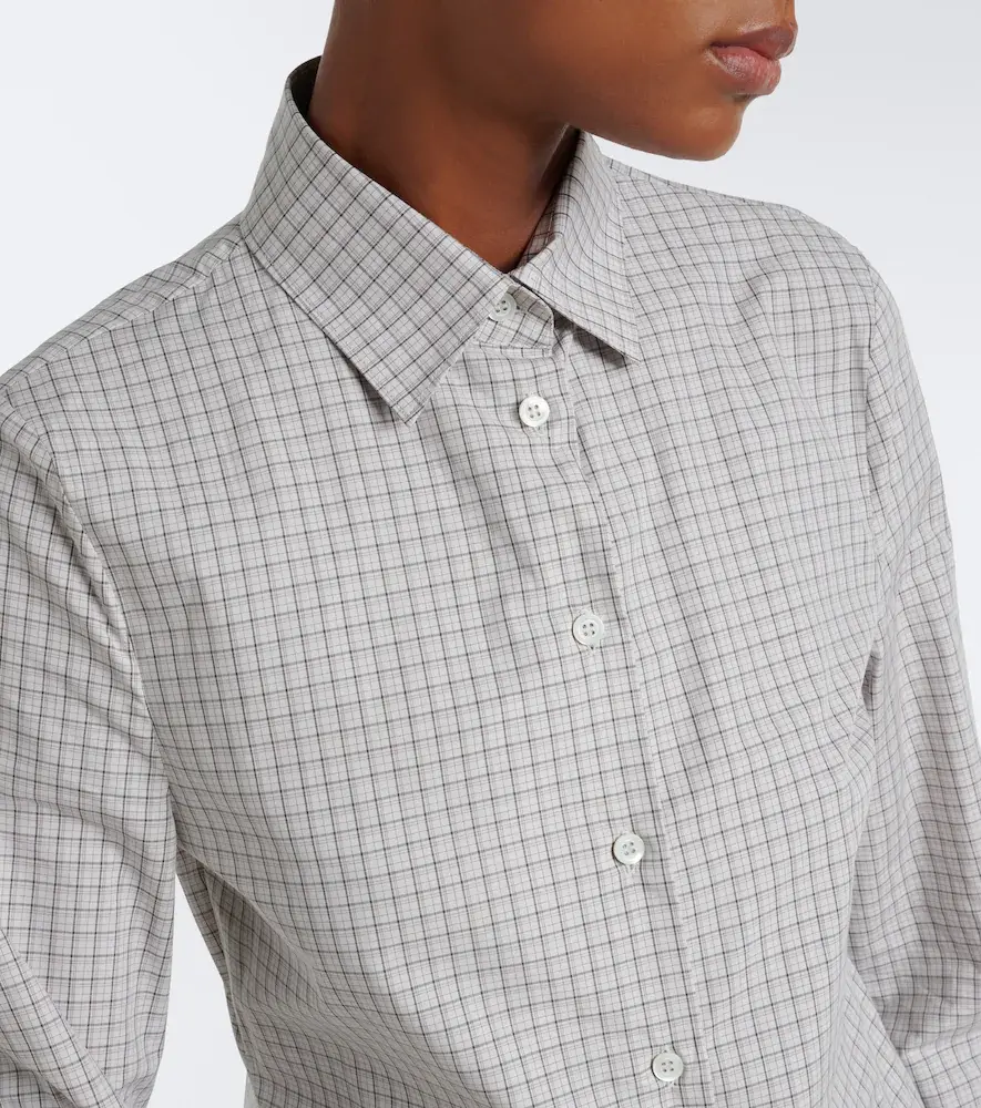 Maison Margiela Checked cotton shirt | Thumbnail 3 Maison Margiela Checked cotton shirt | Thumbnail 3