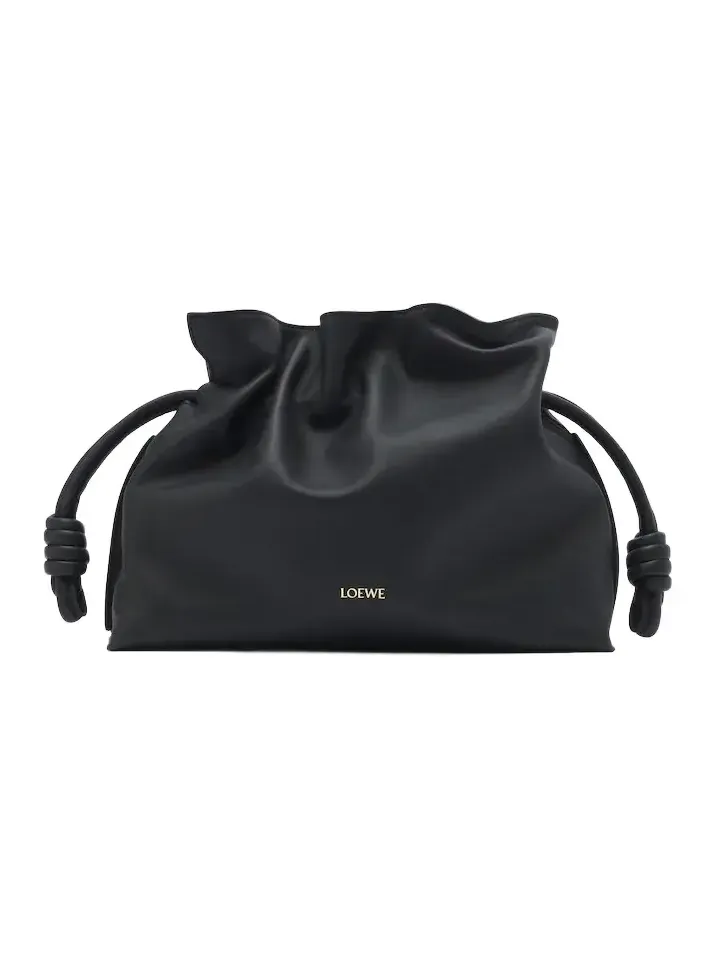 Flamenco Medium leather clutch