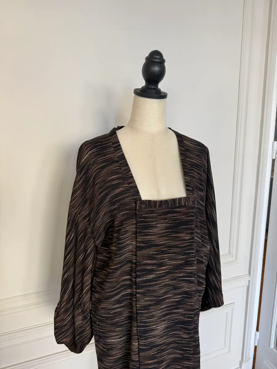 Jen Wonders Studio Brown Kimono | Thumbnail 2 Jen Wonders Studio Brown Kimono | Thumbnail 2