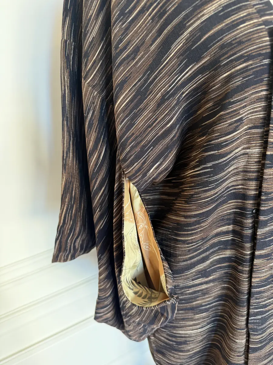 Jen Wonders Studio Brown Kimono | Thumbnail 4 Jen Wonders Studio Brown Kimono | Thumbnail 4