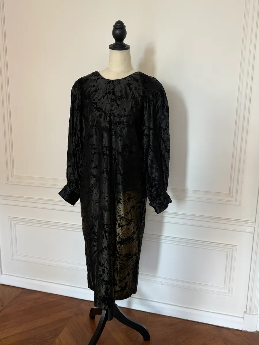 Jen Wonders Studio Devore Velvet Dress | Thumbnail 3 Jen Wonders Studio Devore Velvet Dress | Thumbnail 3