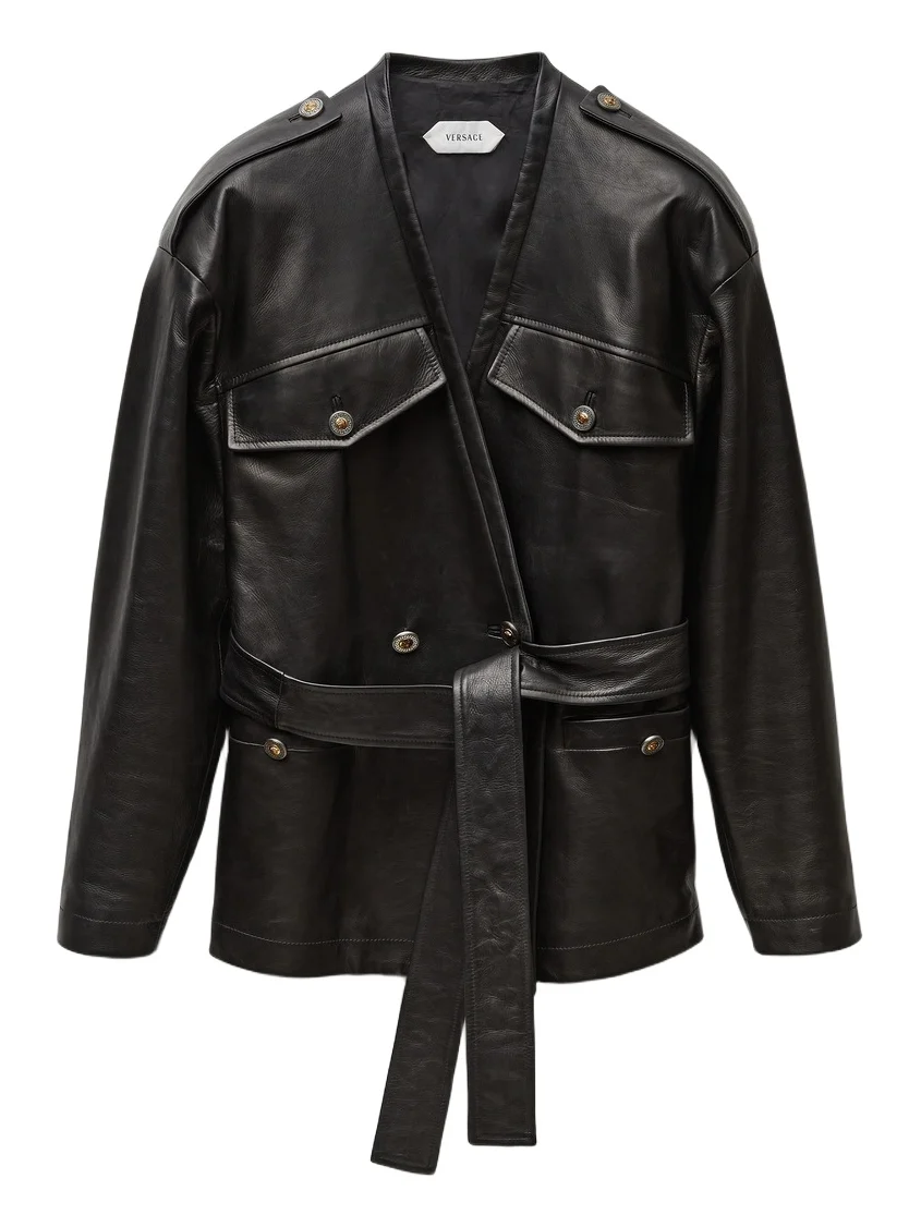 Leather Blouson