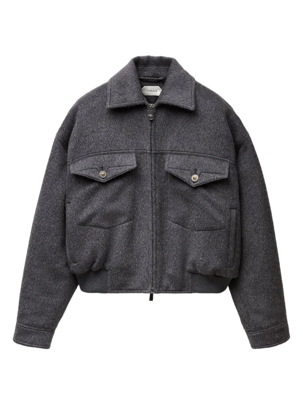 Versace Wool Llama Blouson