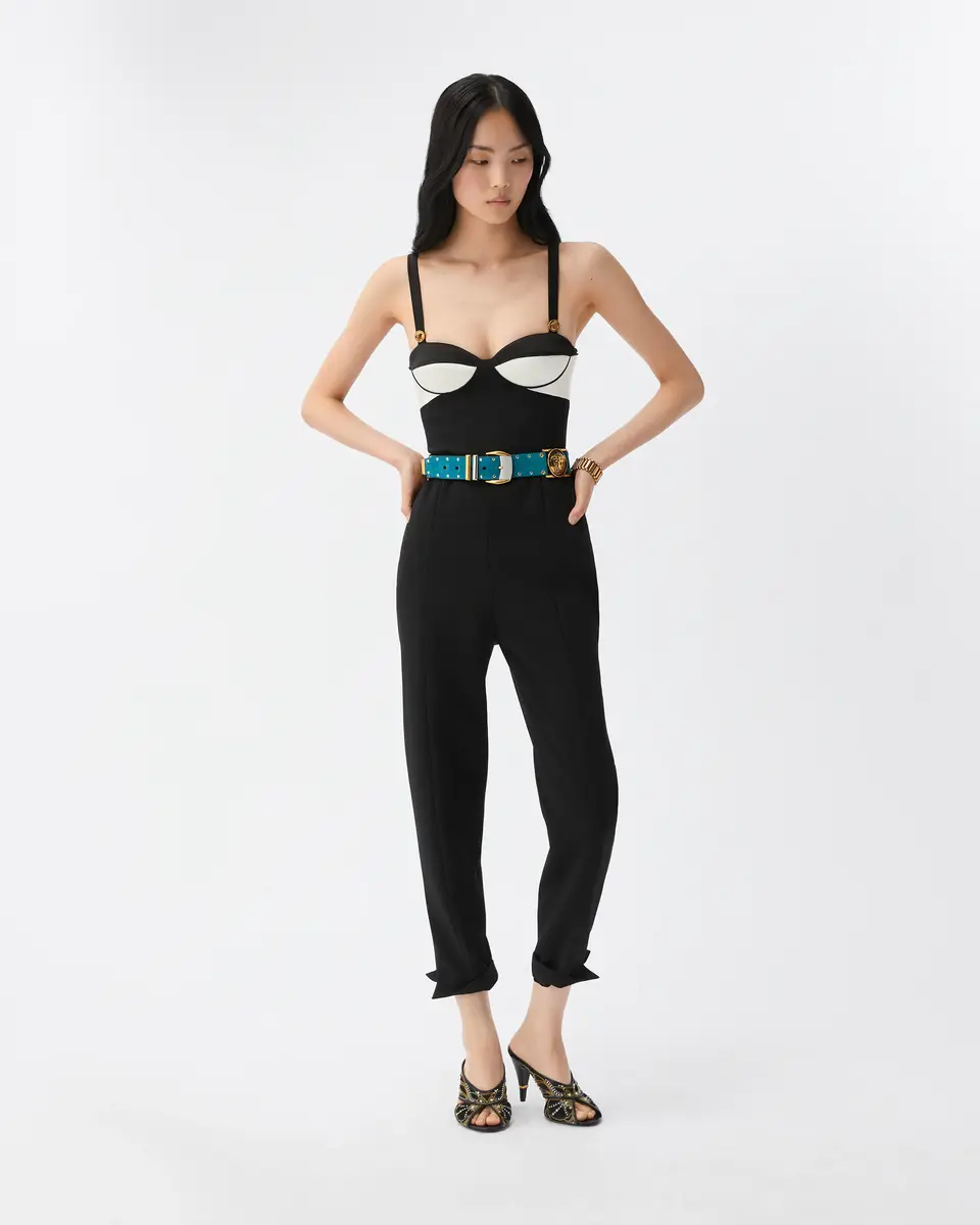 Versace Wool Jumpsuit | Thumbnail 2 Versace Wool Jumpsuit | Thumbnail 2