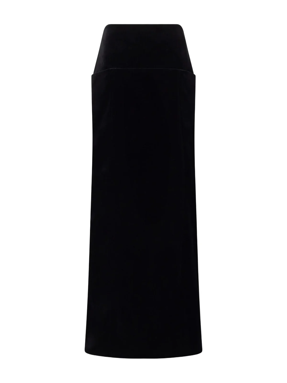 Cotton-velvet Midi Skirt Cotton-velvet Midi Skirt