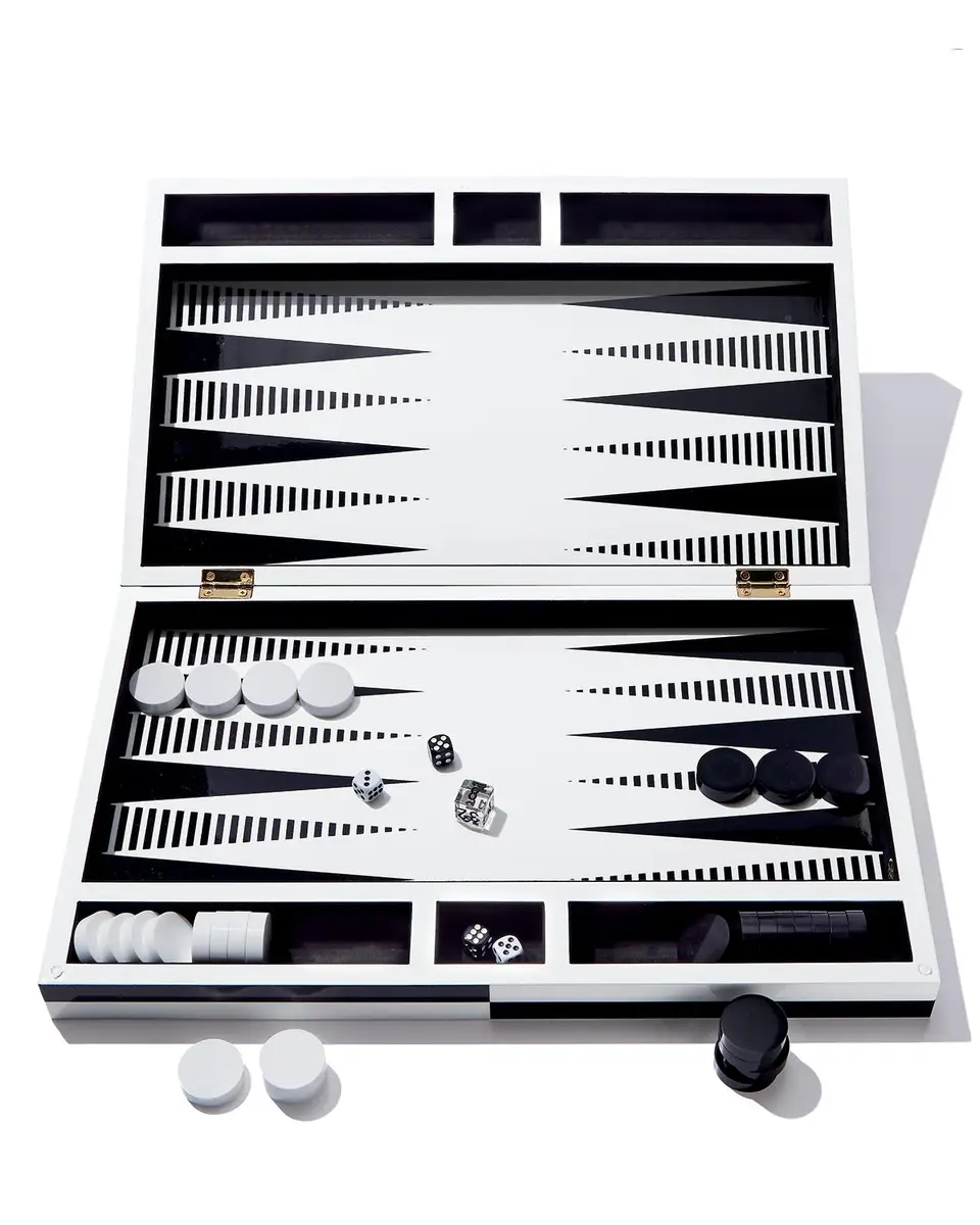 Jonathan Adler Optical Illusion Art Backgammon Set | Thumbnail 5 Jonathan Adler Optical Illusion Art Backgammon Set | Thumbnail 5