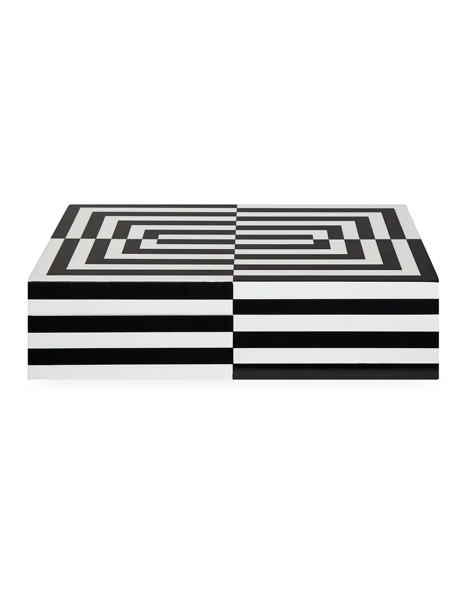Jonathan Adler Op Art Large Stacking Box | Thumbnail 4 Jonathan Adler Op Art Large Stacking Box | Thumbnail 4