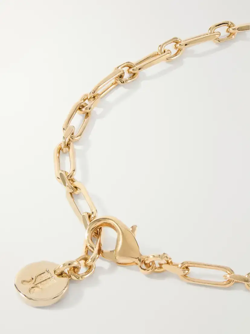 La DoubleJ Dragonfly Gold-plated Agate Necklace | Thumbnail 3