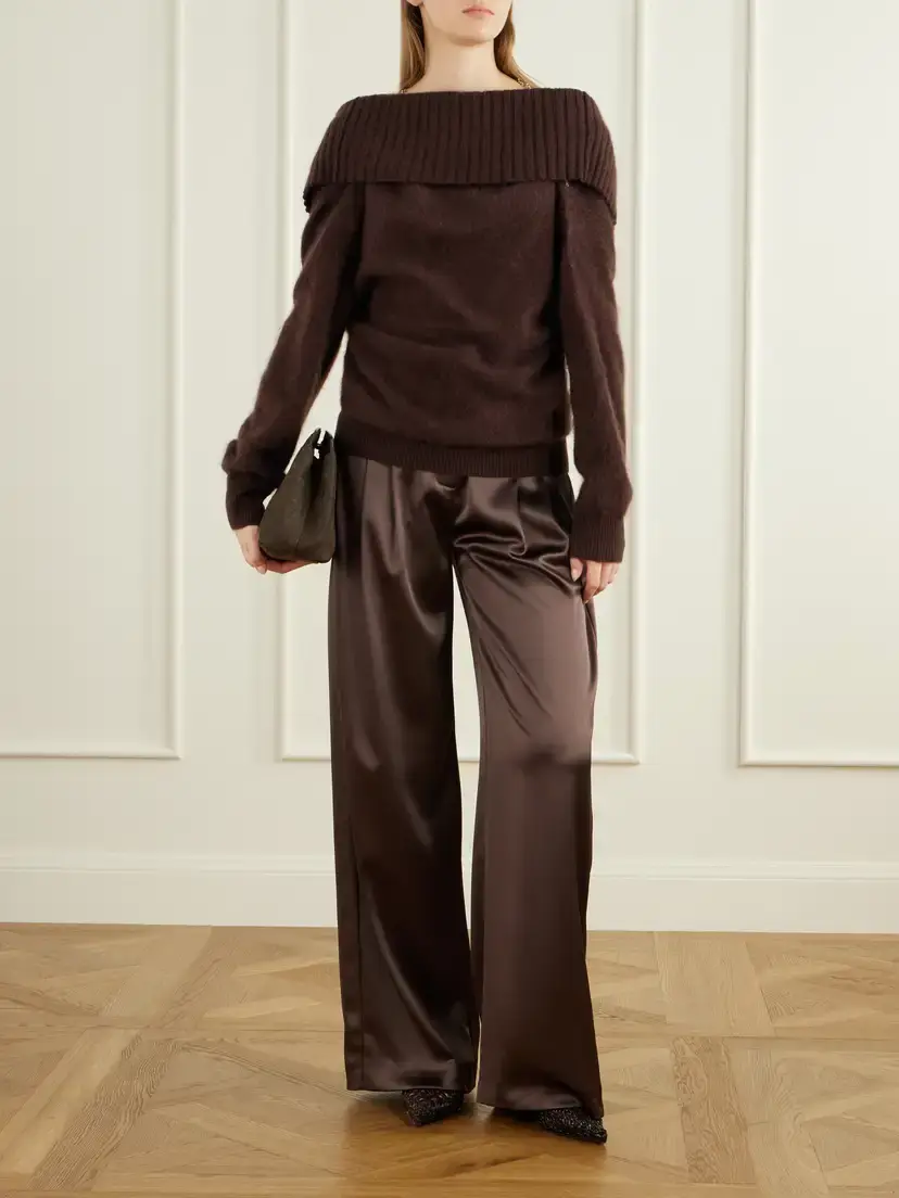 Sportmax Off-the-shoulder Wool Sweater | Thumbnail 2 Sportmax Off-the-shoulder Wool Sweater | Thumbnail 2