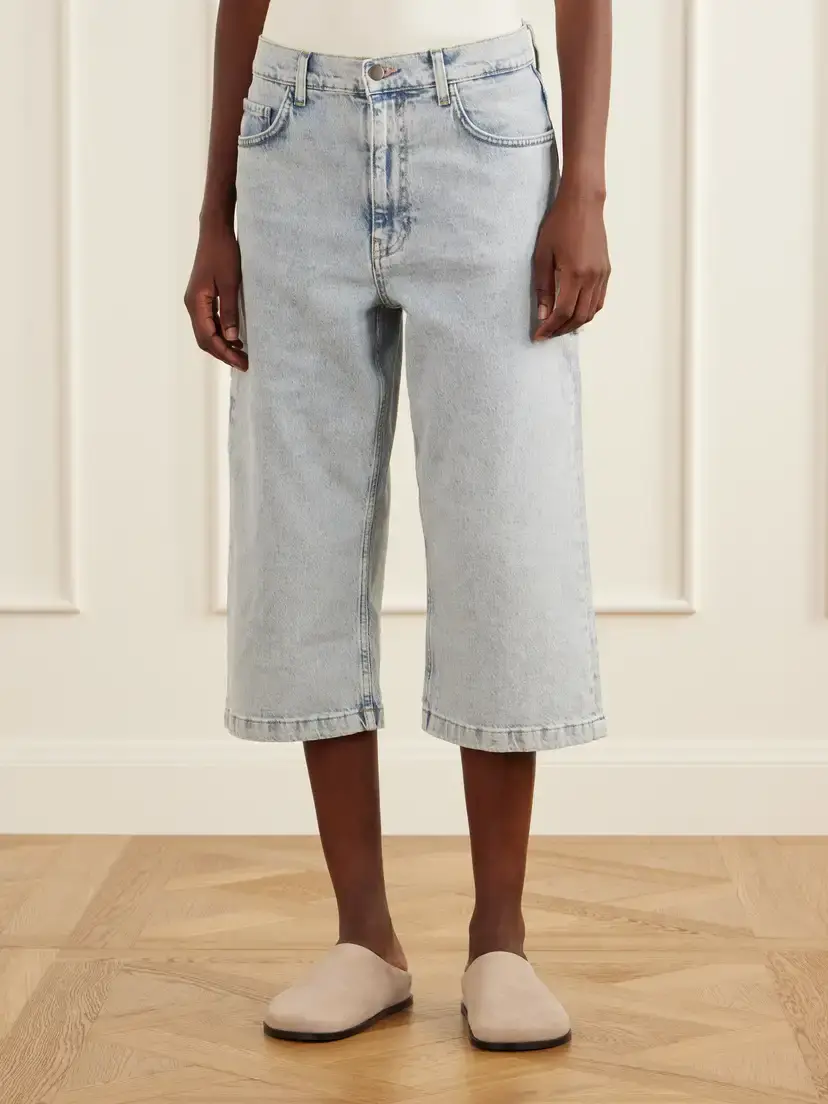 Sanderlak Low-rise Wide-leg Cropped Jeans | Thumbnail 3