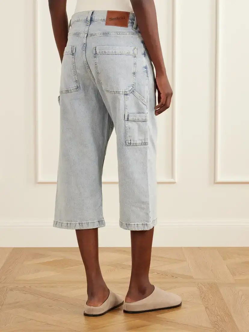 Sanderlak Low-rise Wide-leg Cropped Jeans | Thumbnail 4