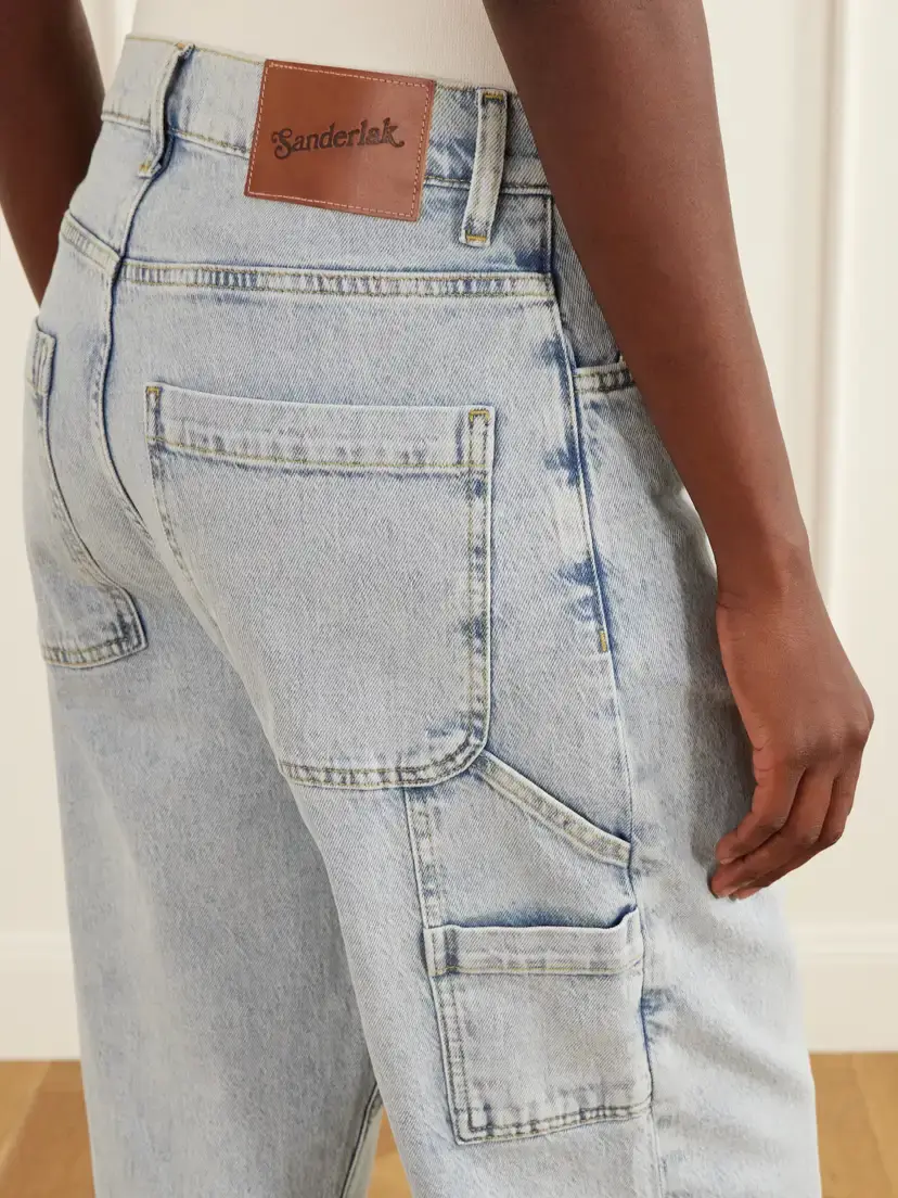Sanderlak Low-rise Wide-leg Cropped Jeans | Thumbnail 5