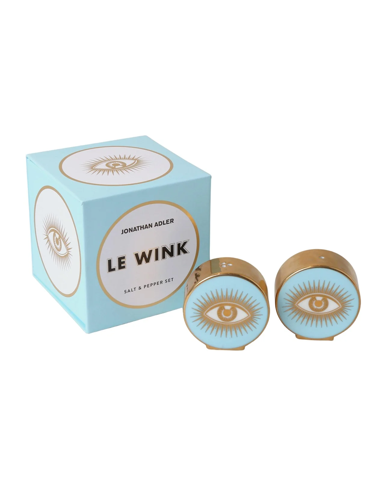 Jonathan Adler Le Wink Salt & Pepper Shaker Set