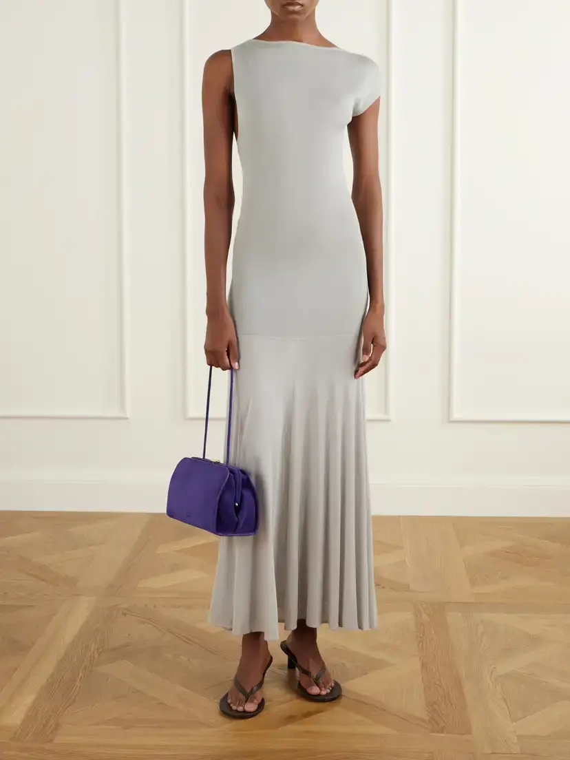 Loeffler Randall Zella Suede Clutch | Thumbnail 3