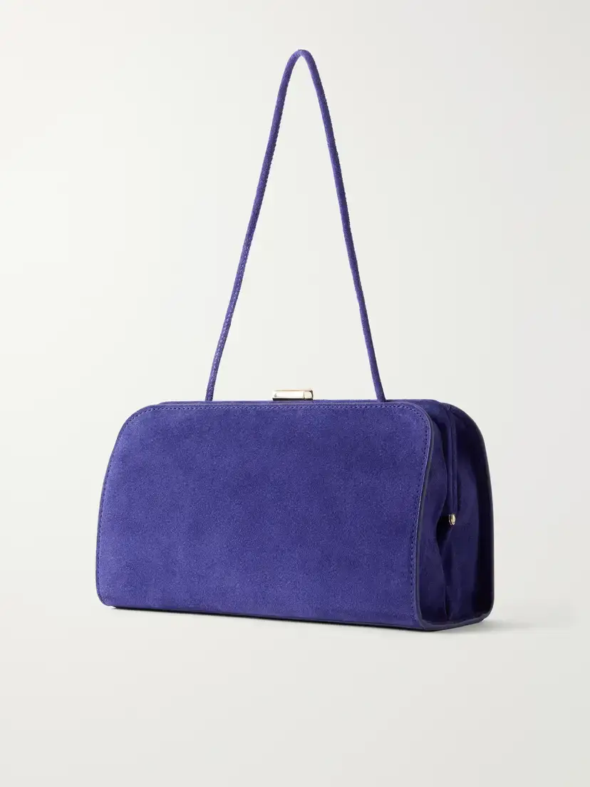 Loeffler Randall Zella Suede Clutch | Thumbnail 4