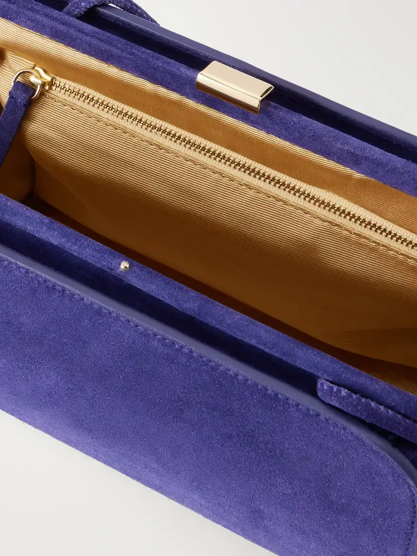 Loeffler Randall Zella Suede Clutch | Thumbnail 6