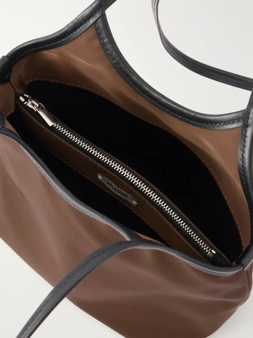 Valesque Cami Leather-trimmed Satin Shoulder Bag | Thumbnail 6 Valesque Cami Leather-trimmed Satin Shoulder Bag | Thumbnail 6