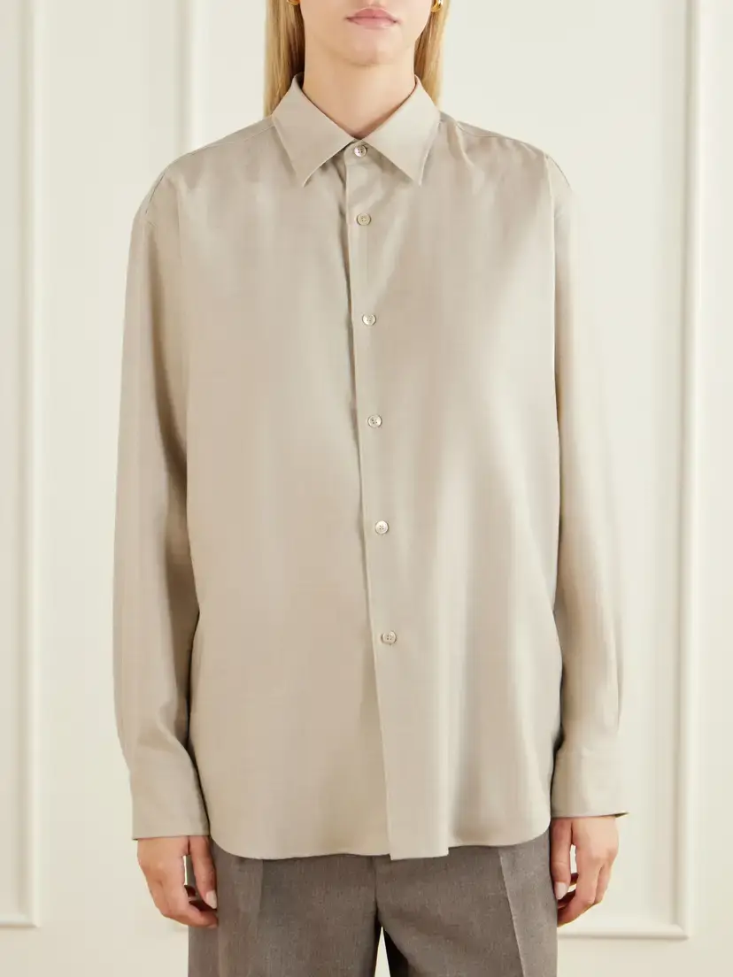 Auralee Wool Shirt | Thumbnail 3 Auralee Wool Shirt | Thumbnail 3
