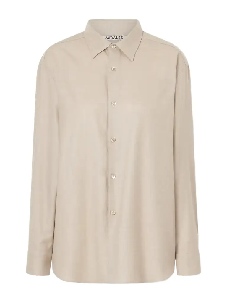 Auralee Wool Shirt | Image 1 Auralee Wool Shirt | Image 1