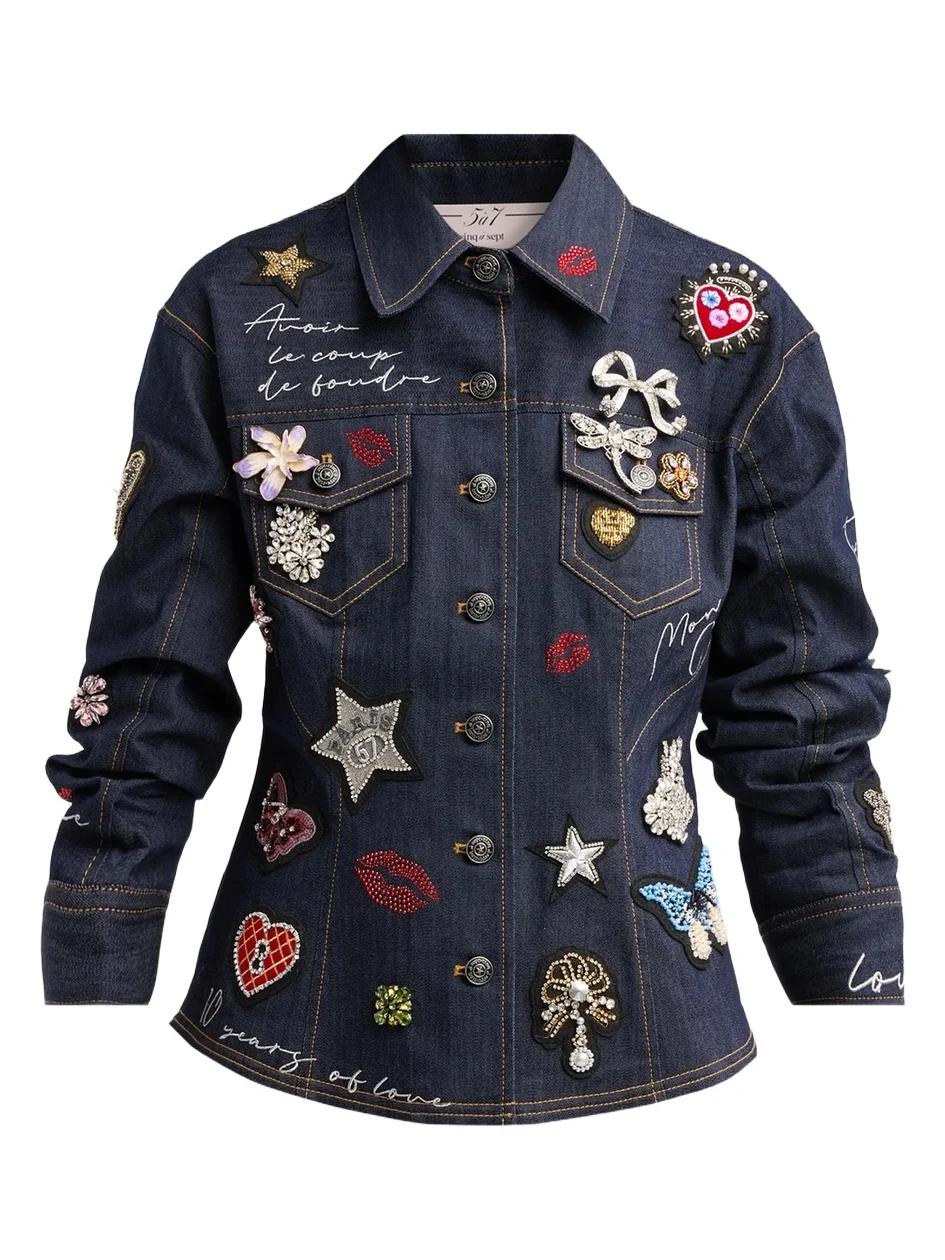 Women's Denim Scrunched Canyon Jacket Women's Denim Scrunched Canyon Jacket
