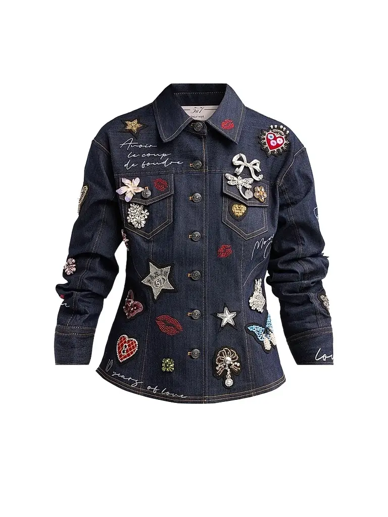 Women's Denim Scrunched Canyon Jacket Women's Denim Scrunched Canyon Jacket