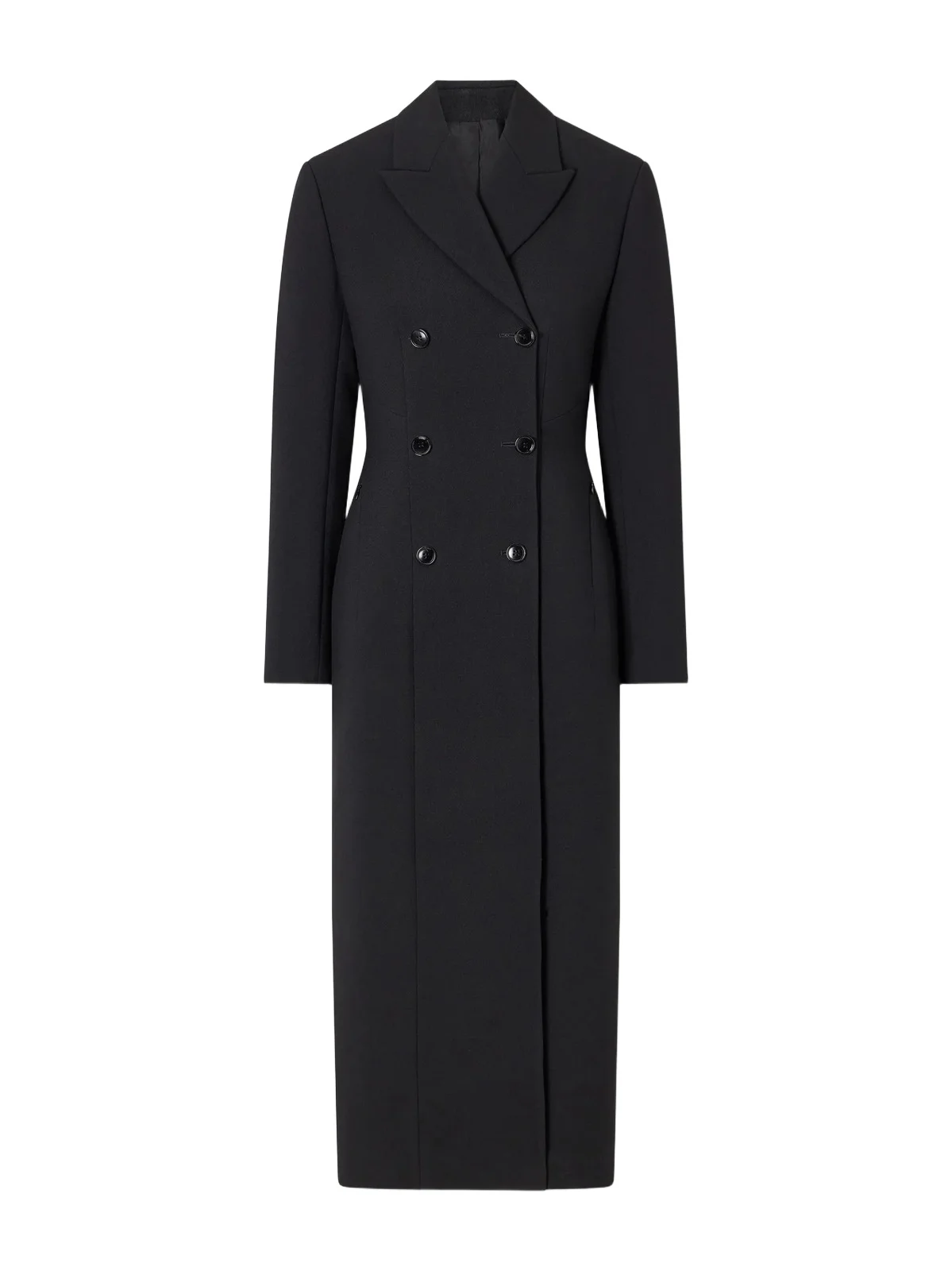 Double-breasted Wool-blend Coat Double-breasted Wool-blend Coat