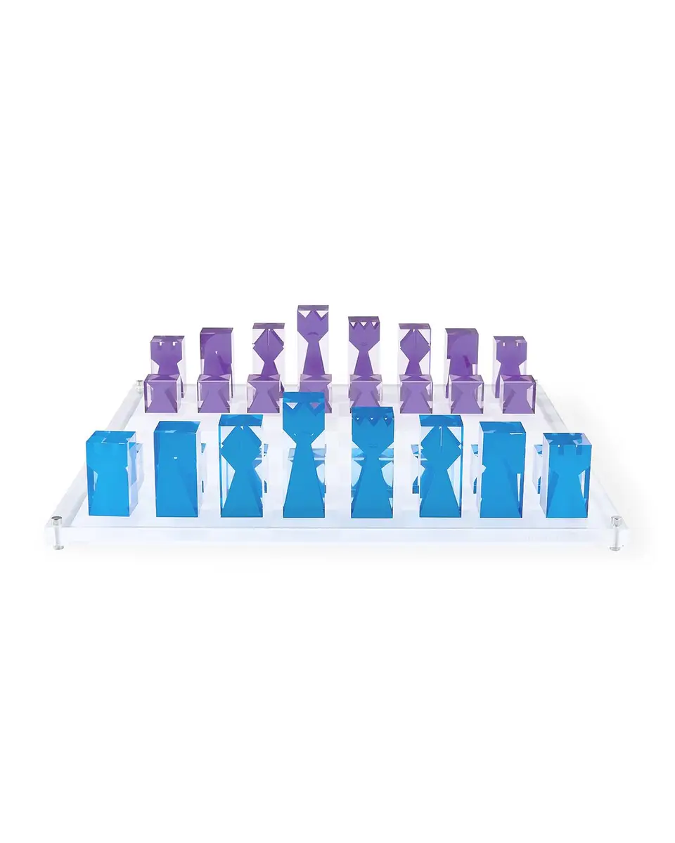Jonathan Adler Acrylic Chess Set | Thumbnail 2