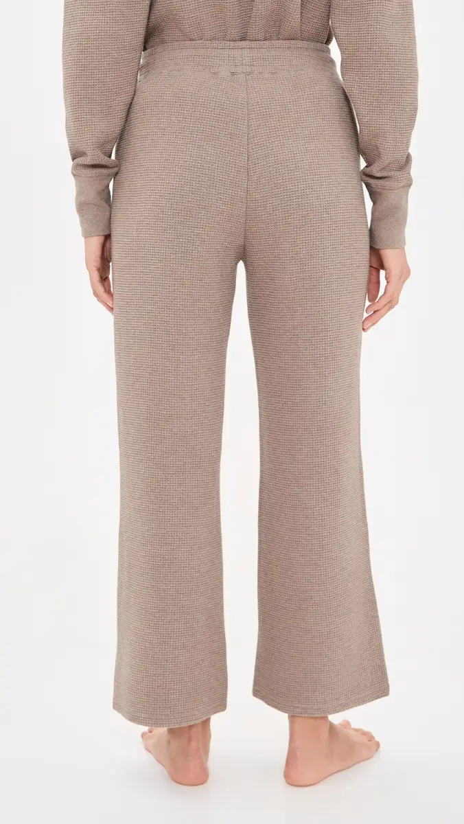 Negative Waffle Knit Cropped Track Pants | Thumbnail 3 Negative Waffle Knit Cropped Track Pants | Thumbnail 3