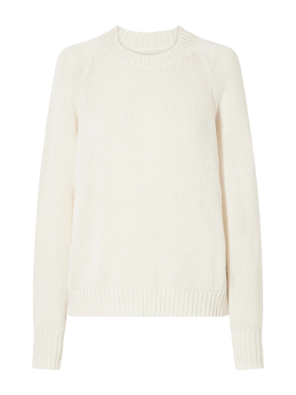 The New Crew Cotton And Cashmere-blend Sweater - Neutrals The New Crew Cotton And Cashmere-blend Sweater - Neutrals