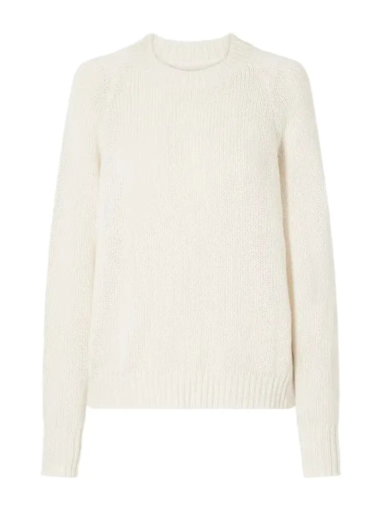 Jamie Haller The New Crew Cotton And Cashmere-blend Sweater
