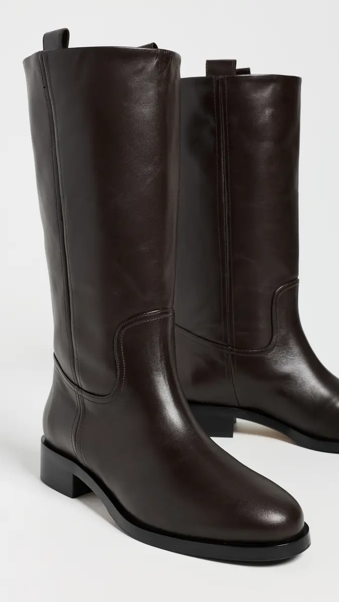 aeyde Theo Leather Knee-High Boots | Thumbnail 5